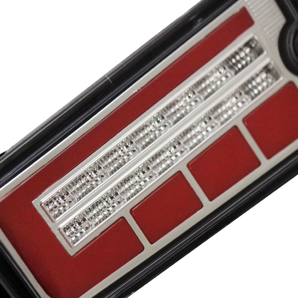 DAIHATSU Daihatsu Hijet LED Tail Lamps with Sequential Turn S500P/S510P Signals, Clear/Red