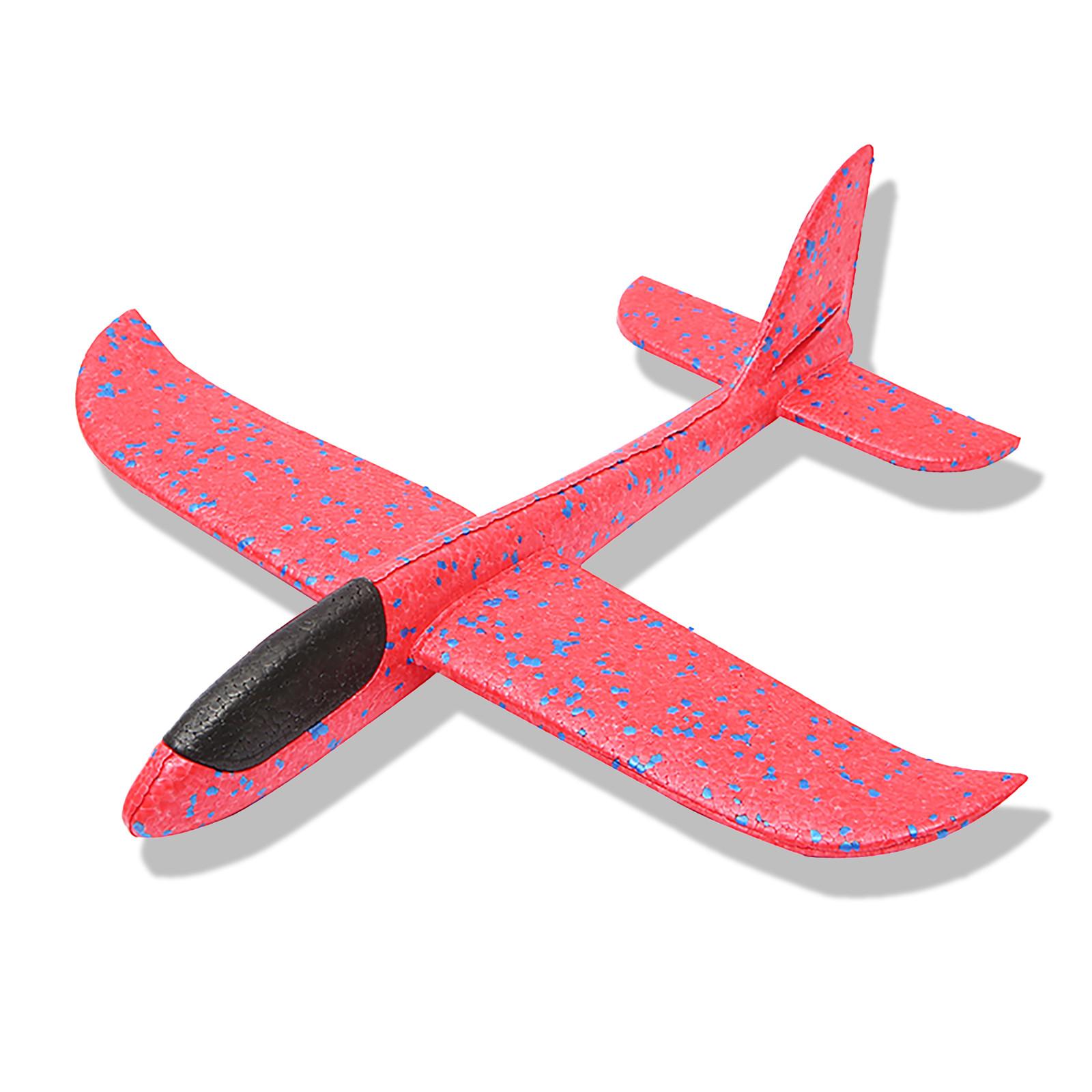 

Foam Throwing Glider Airplane Aircraft Toy Hand Airplane Model красный
