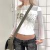 Summer Fashion Sexy Women Hollow Out Crop Top Knitted Retro Long Sleeve Women Sun Protection Breathable Cardigans Crop Top