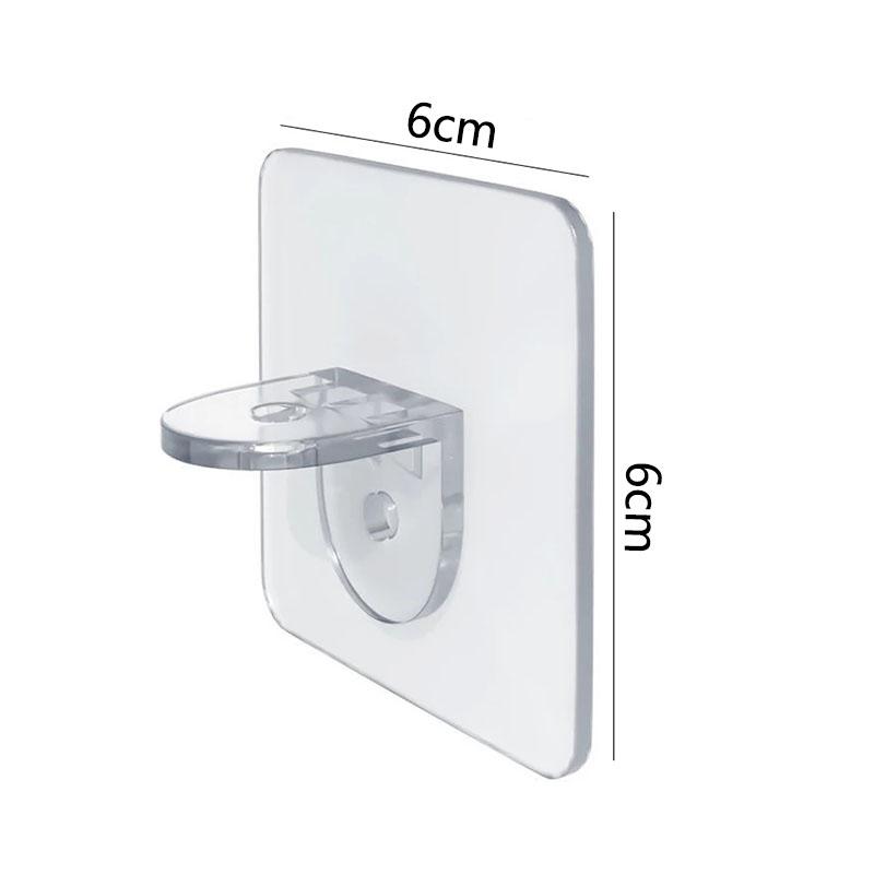 10 buc. Suporturi adezivi Umerașe de perete Cârlige Suport raft Suport despărțitor SuportRack