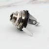 FLEOR Electric Guitar Jack 6.35mm 1/4" Mono Jack Copper Input/Output Socket with Nut Washer