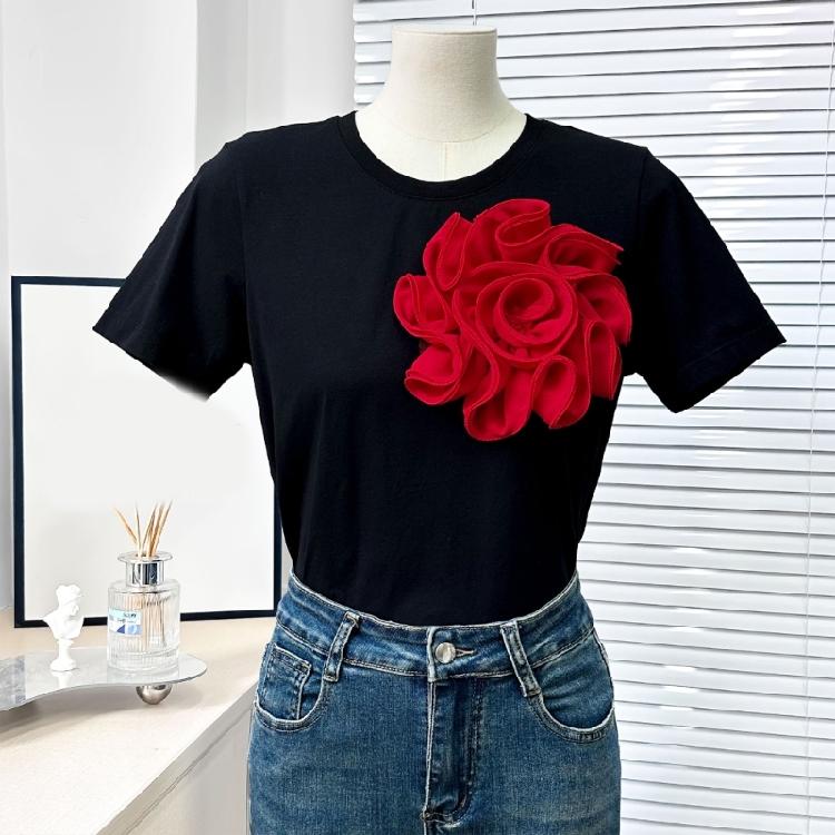 Large Rose Flower Brooches Light Weight Flower Brooch Ceremony Clothes Accessory for Dress and Costume Decoration