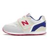 New Balance Sapatos de Caminhada Esportivos Confortáveis de Cano Baixo Sapatos de Bebê Cinza Bege Azul IZ996JD3