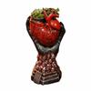 Gothic Style Resin Vase Heart-shaped Flower Pot Heart-shaped Vase  Halloween Gift
