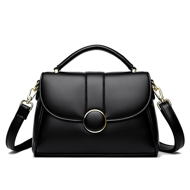 

Bag Women s Bag New Middle Aged Large Capacity Fashion Handbag Crossbody Bag Women s Shoulder Bag чорний