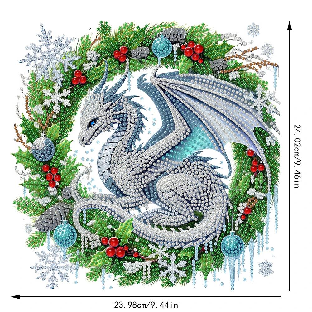 Acryl Sonderform Weihnachten 5D DIY Diamantmalerei Punkte Anhänger Strass Diamantenkunst Anhänger Diamantmalerei Ornamente