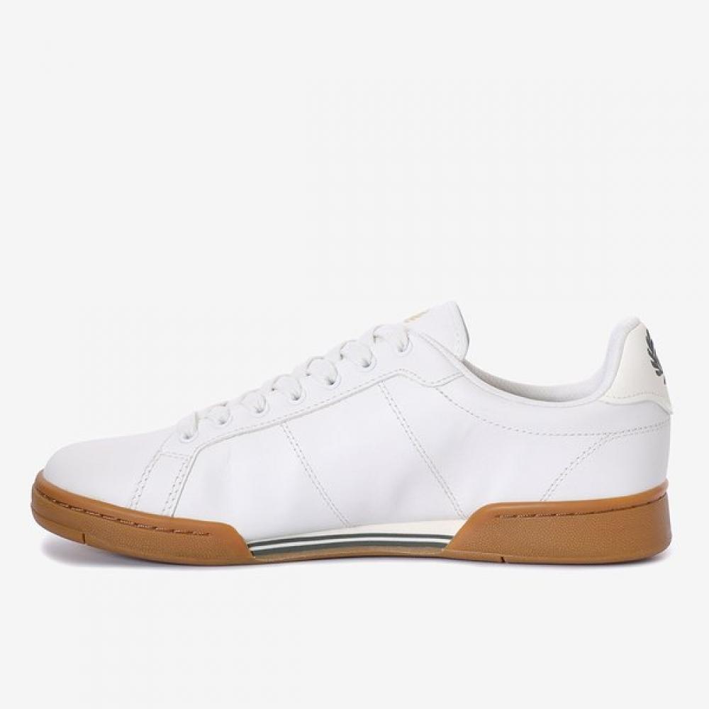 Fred Perry 23fw Unisex Sneakers B722 Leather