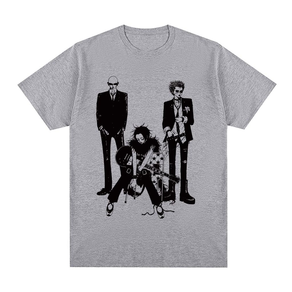 Nana Osaki Black Stones Vintage tričko Bavlna Vtipné Anime Manga Pánské tričko Nové Tričko Dámské Topy