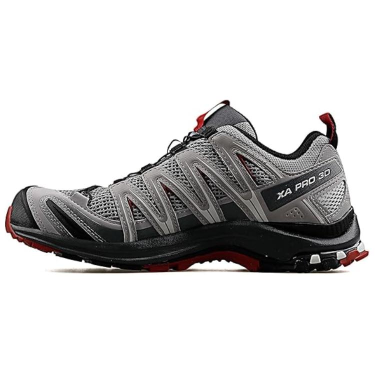 SALOMON XA Pro 3D Comfortable Breathable Low-Top Trail Running Shoes Men Sneaker Gray 409774