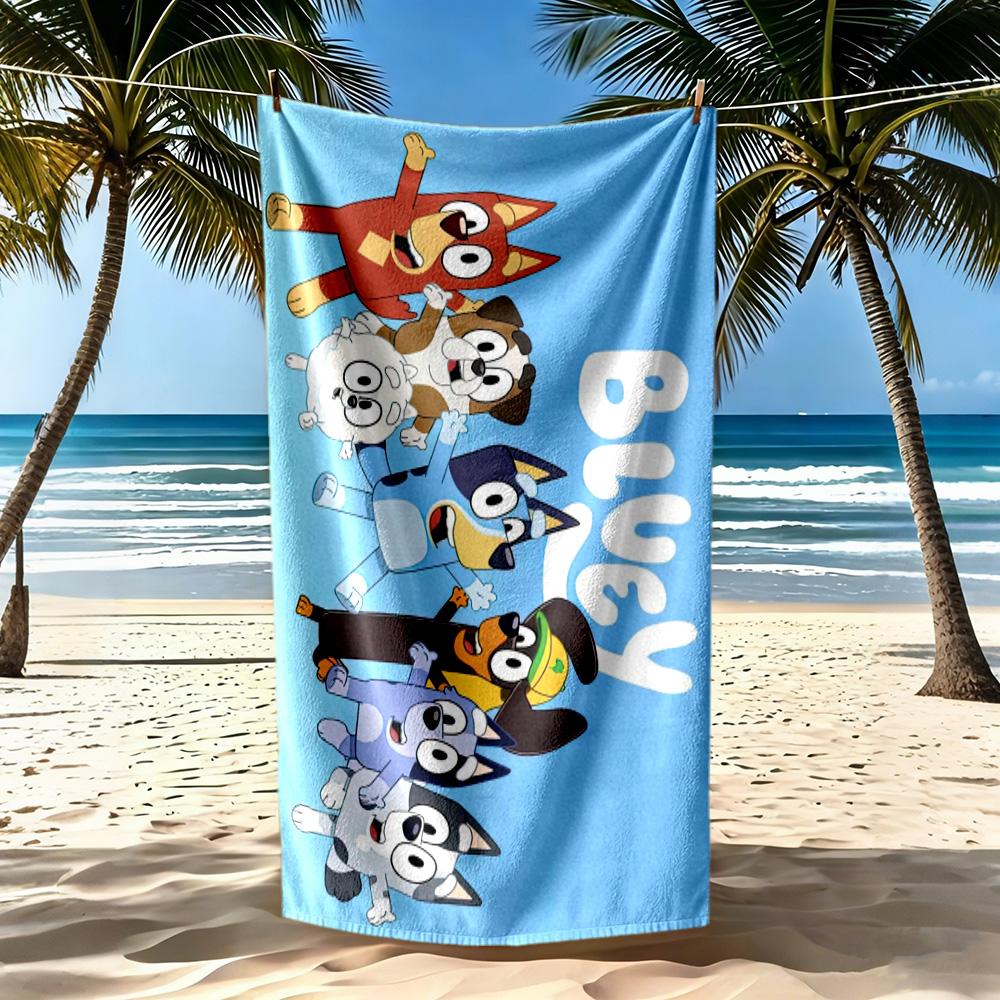 Bruy1 Beach Towel Quick-Dry Soft Microfiber Comfortable Lightweight