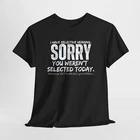 Funny Selective Hearing T-Shirt, Graphic Tee, Humorous Unisex Shirt, Novelty 2XL