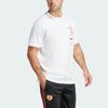 Adidas Originals Manchester United 91 Casual Crew Neck Short Sleeve T-Shirt Men T-Shirts White JC9389