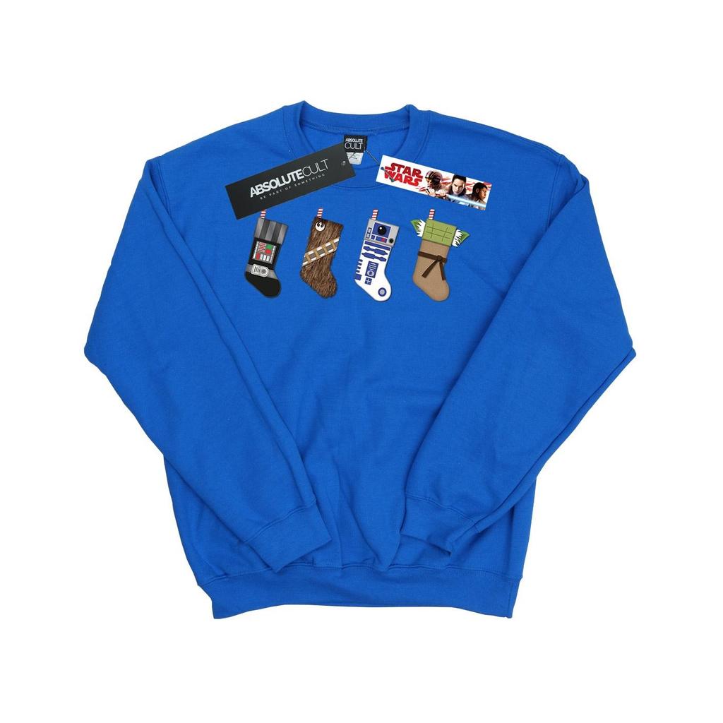 STAR WARS Boys Christmas Stockings Sweatshirt