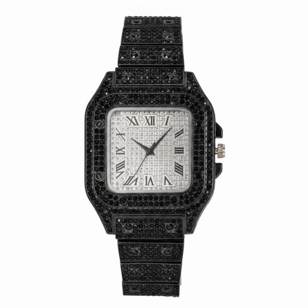 Square Quartz Wristwatch Waterproof Men Watch Luxury Classic Luxury Business Watch  Male Fashion