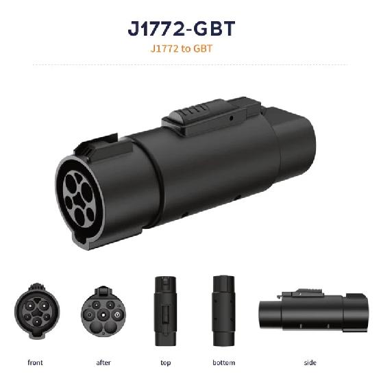 Type1 to GBT SAE EV Charging Adapter EV Charger J1772 to GBT Connector Adapter Electric Vehicle Charging Adapter AC J1772 to GBT