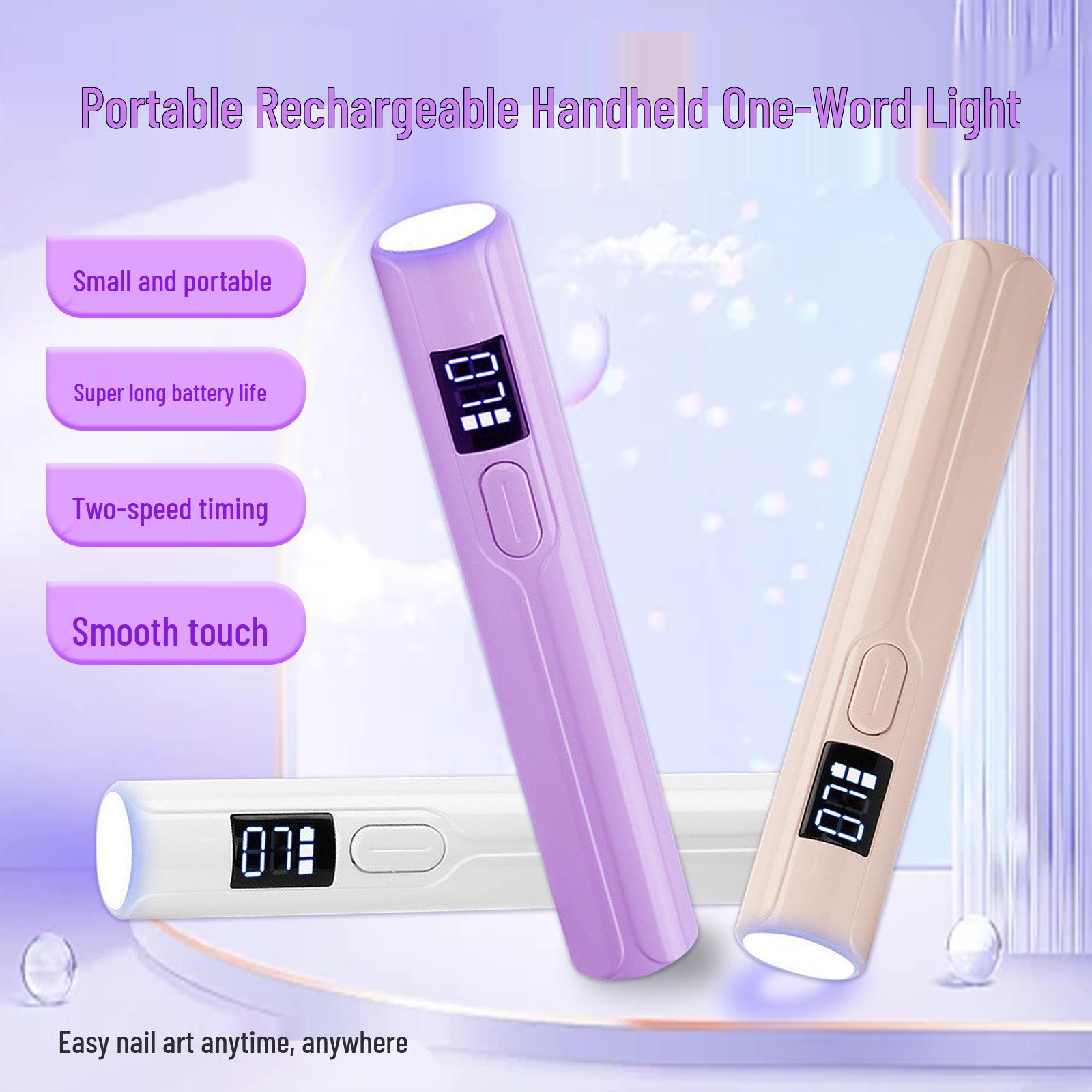 

Portable Rechargeable Mini UV Nail Tip Curing Light