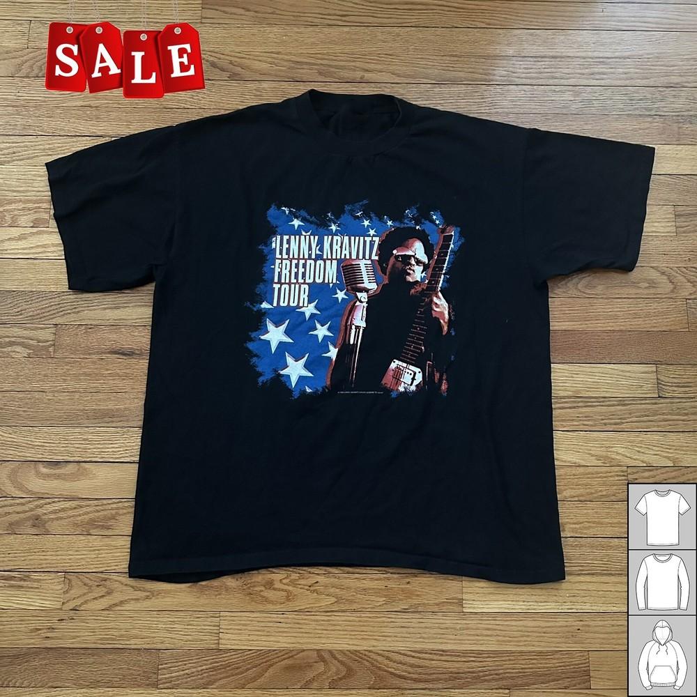 New 1999 Lenny Kravitz Freedom Tour Gift For Fans Unisex S-5XL Shirt SS1053 Unisex T-Shirt XXL