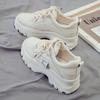 Dad shoes children 2021 new autumn muffin platform student sports little white shoes women's fashion trend
