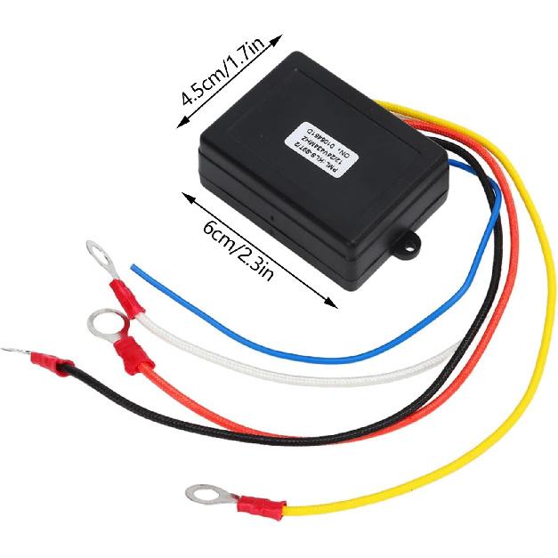 12V 24V Winch Remote Control Receiver Kit Universal for Truck ATV SUV