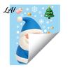 Festive Home Decor for Glass Christmas Window Stickers Static Cling Santa/Reindeer/Snowmen/Elves Print Waterproof Clings PVC Decal Windows And Doors