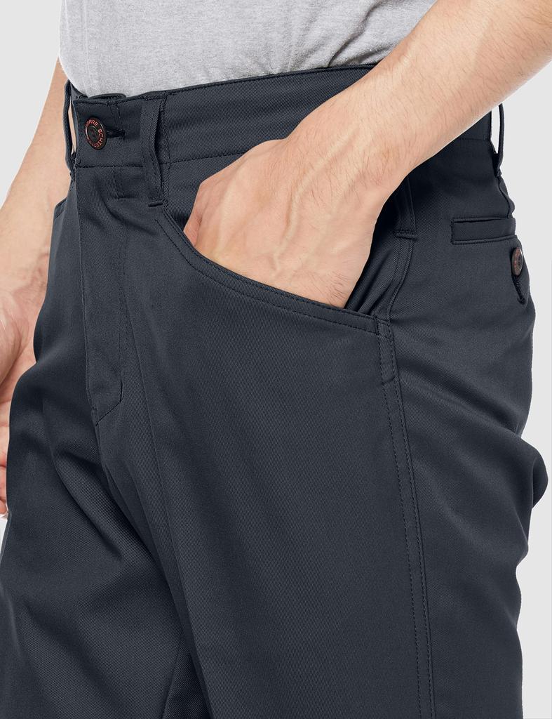 [CO-COS] A-9173 Stretch Slacks, Navy, Size 4L