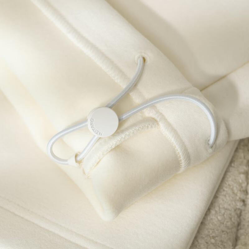 MEIYANG Thickened Warm Straight Wide-Leg Trousers