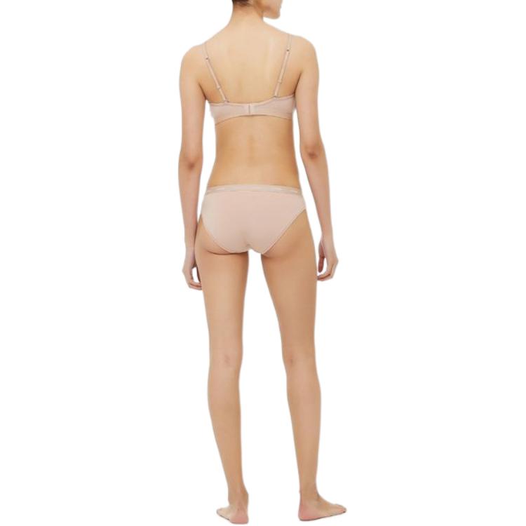 Calvin Klein Minimalist Comfortable Mid-Rise Triangle Underwear Women Underwear QF6761AD-7NS