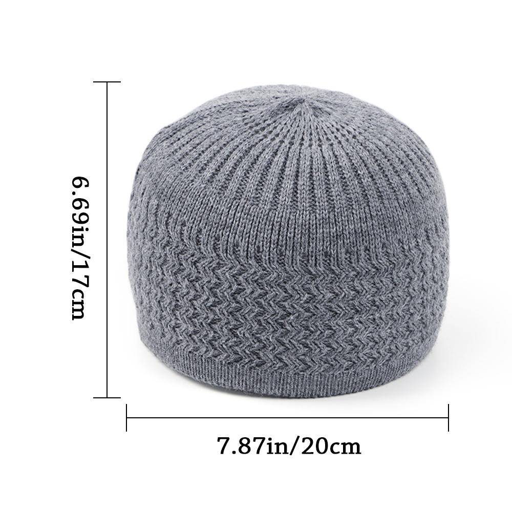 Knitted hat Kippah Skull Cap Muslim Cap Beanies Cap Islamic Mosque Hats