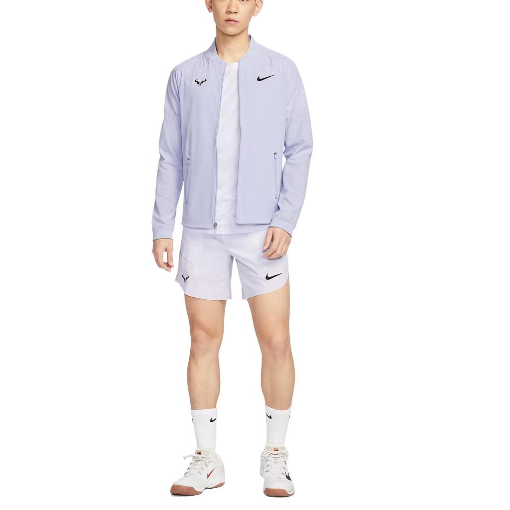 Nike Kurtka Dri FIT Rafa Męska Jasnofioletowa DV2886-057