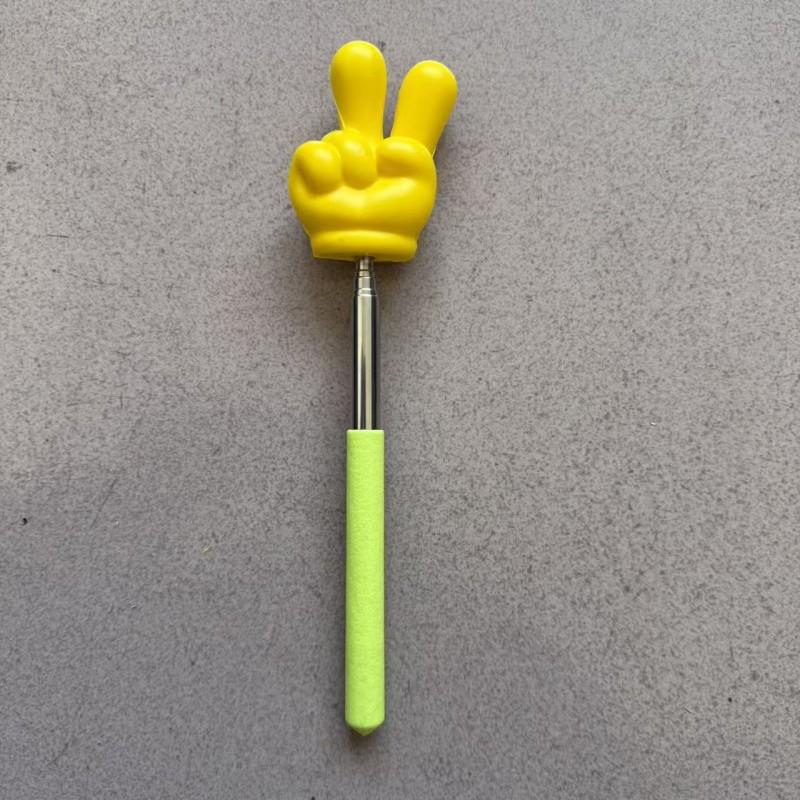 Retractable Foam Hand Gesture Pointer for Rock Paper Scissors Teaching