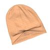 2D Flat Printing Abstract Loose Scribes Print Apricot Glaze Urban-Inspired Adult Beanie Fits Well with Layered Looks Morning Coffee Walks Or Creative 