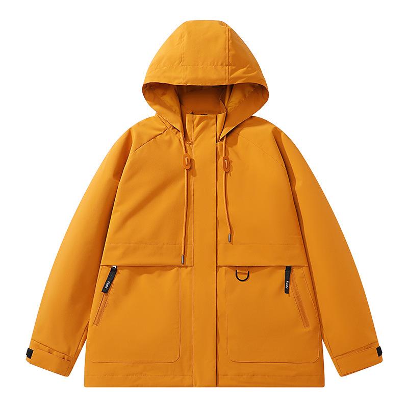 Liu Yifei Unisex Hooded Outdoor Jacket - Women s Hong Kong Style Outerwear