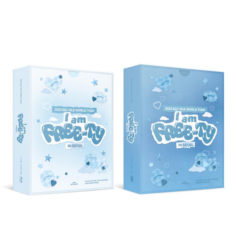 （G）I-DLE / I am FREE-TY DVD G)IDLE I AM FREE-TY Official 2023 World Tour in SEOUL DVD