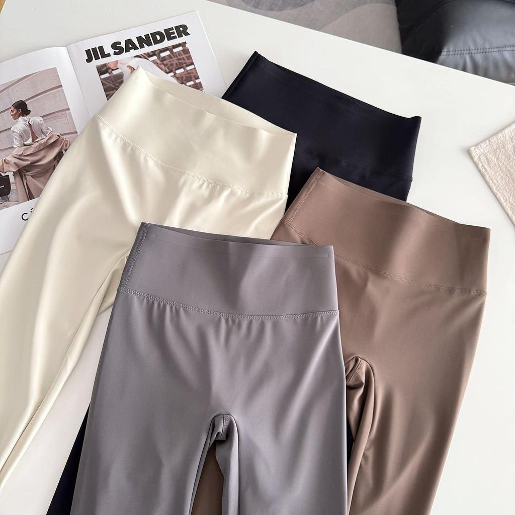 Frühjahr/Sommer 2026 Damen-Vierfarben-Beinpatch-Yogahose - Bequem, Schlank machend und Lässige Fitness-Basisschicht.