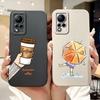 Für Infinix Note 11 Hülle Note 12 X663 X663B Stilvolle Candy Painted Handyhüllen für Infinix Note 11 Pro Note11 S Weiche Fundas