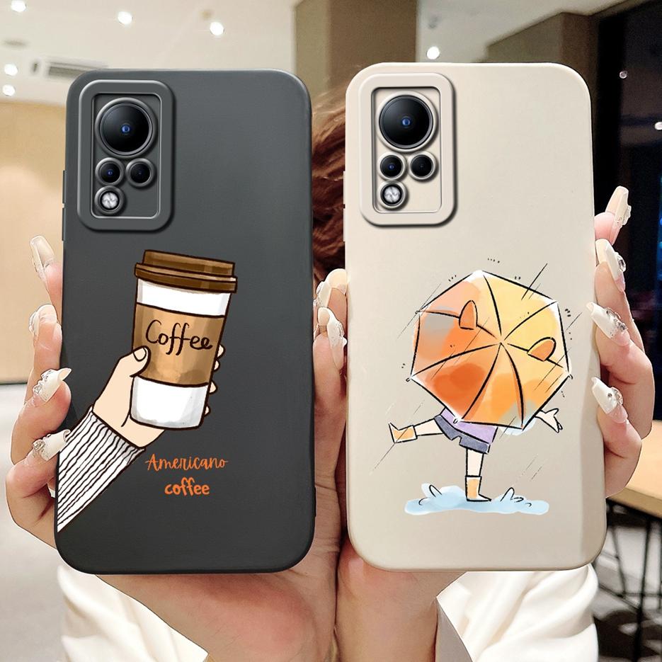 Für Infinix Note 11 Hülle Note 12 X663 X663B Stilvolle Candy Painted Handyhüllen für Infinix Note 11 Pro Note11 S Weiche Fundas