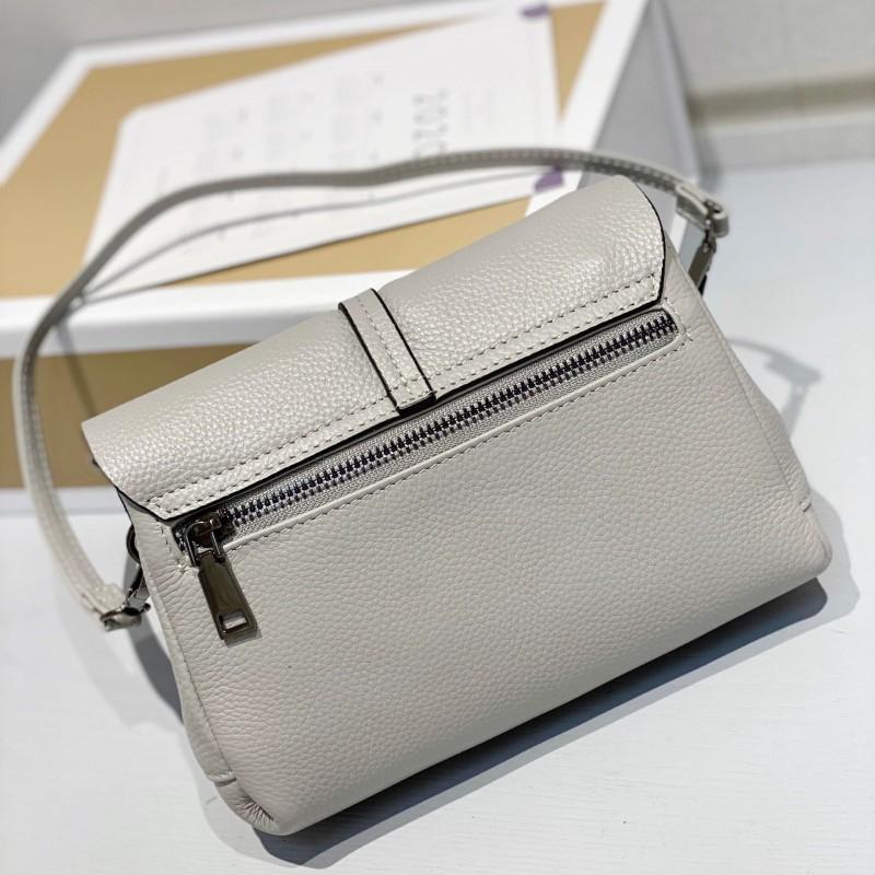 Genuine Leather Women's Bag Fashionable Underarm 2025 New Large-capacity Cross-border Commuting Tote All-matching Small Square
