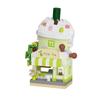 Xiaohongshu Bubble Tea Shop Building Set - Compatible with LEGO, Model Toys & Ornaments for Girls