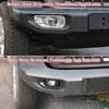 Glossy Balck Car Front Fog Light Lamp Decoration Cover Stickers for Jeep Wrangler JL Gladiator JT 2018-2025 Exterior Accessories