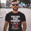 Trust The Timing T Shirt Vintage Streetwear Stylish Soft Homme Versatile Breathable Fashion Stretched Comfortable Unisex