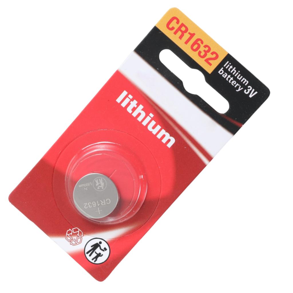 CR1632 3V Lithium Batteries CR1632 Lithium Button Cell Long Lasting Power for Small Electronics Remotes Instrument