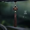 Sandalwood Lotus Car Pendant: Elegant Rearview Mirror Decoration