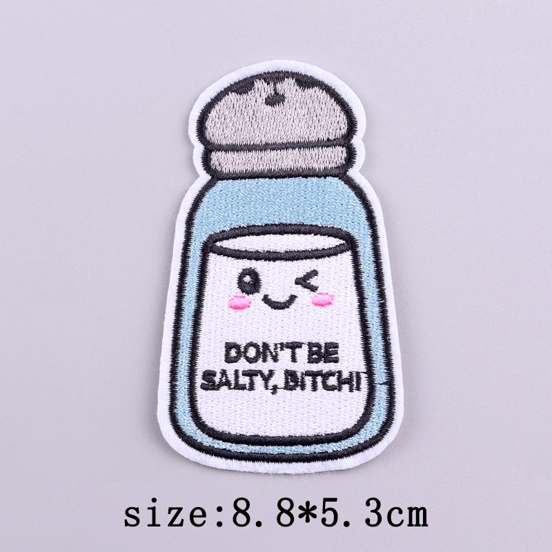 Little Yellow Duck Embroidery Patches For Clothing Hip Hop Animal Patch Iron On Patches On Clothes Fusible Patch Stickers Badges