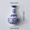 Chinese Blue and White Porcelain Bottle Flowers Arrangement