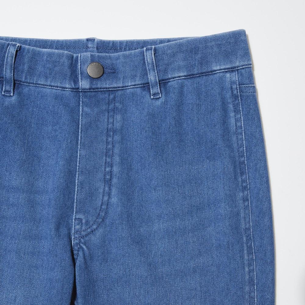 Uniqlo Japan Ultra Stretch Denim Leggings Pants  Long Length 