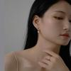 Imitation Pearl Ear Clip utan piercing kvinnliga smärtfria myggspiral örhängen örhängen