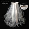 with Hairpin Bridal Veils Headscarf White Tulle Headwear Accessories Hot Wedding Veil  Bridal