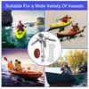 Kayak Anchoring Boat Anchoring System Kit Folding Retrievable Quick Release Boat Accessories For Lake Kayaking Rafting Dock