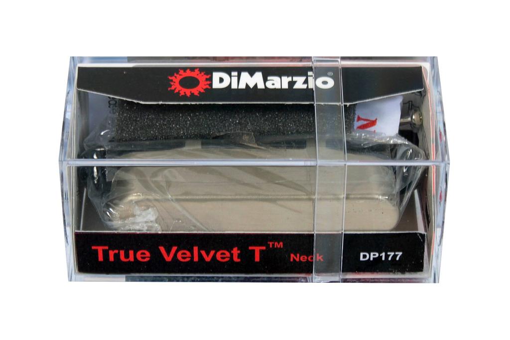 DiMarzio "TRUE VELVET T" Pickup, Unplated Neck, DP177-UN