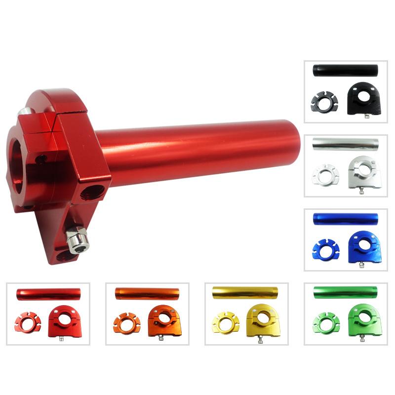 1Pc Universal Motorcycle Anti-Theft Throttle Grip Mod Quick Install Alloy Handle Lock Protector Motorbike Scooter Accessories